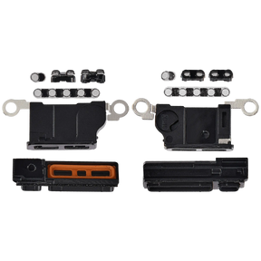 Loudspeaker / Mic Mesh Compatible For iPhone 16 Pro Max (Black Titanium) (10 Pack)