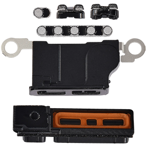 Loudspeaker / Mic Mesh Compatible For iPhone 16 Pro Max (Black Titanium) (10 Pack)