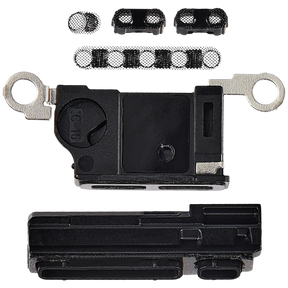 Loudspeaker / Mic Mesh Compatible For iPhone 16 Pro Max (Black Titanium) (10 Pack)