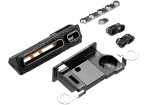 Loudspeaker / Mic Mesh Compatible For iPhone 16 Pro Max (Black Titanium) (10 Pack)