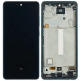 Replacement OLED Assembly With Frame Compatible For Samsung Galaxy A52 4G (A525 / 2021) / A52 5G (A526 / 2021) / A52S 5G (A528 / 2021) (6.36") (Vemake) (Awesome Blue)