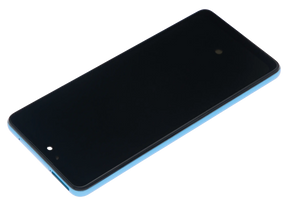 Replacement OLED Assembly With Frame Compatible For Samsung Galaxy A52 4G (A525 / 2021) / A52 5G (A526 / 2021) / A52S 5G (A528 / 2021) (6.36") (Vemake) (Awesome Blue)