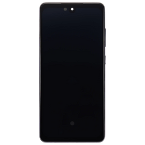 Replacement OLED Assembly With Frame Compatible For Samsung Galaxy A52 4G by Macfactory.in (A525 / 2021) / A52 5G (A526 / 2021) / A52S 5G (A528 / 2021) (6.36") (Vemake) (Awesome Black)