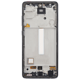 Replacement OLED Assembly With Frame Compatible For Samsung Galaxy A52 4G by Macfactory.in (A525 / 2021) / A52 5G (A526 / 2021) / A52S 5G (A528 / 2021) (6.36") (Vemake) (Awesome Black)