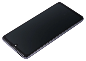 OLED Assembly With Frame Compatible For Samsung Galaxy A52 4G (A525 / 2021) / A52 5G (A526 / 2021) / A52S 5G (A528 / 2021) (6.36") (Vemake) (Awesome Black)