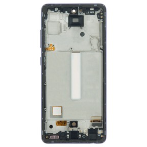 Replacement OLED Assembly With Frame Compatible For Samsung Galaxy A52 4G (A525 / 2021) / A52 5G (A526 / 2021) / A52S 5G (A528 / 2021) (6.36") (Vemake) (Awesome Violet)