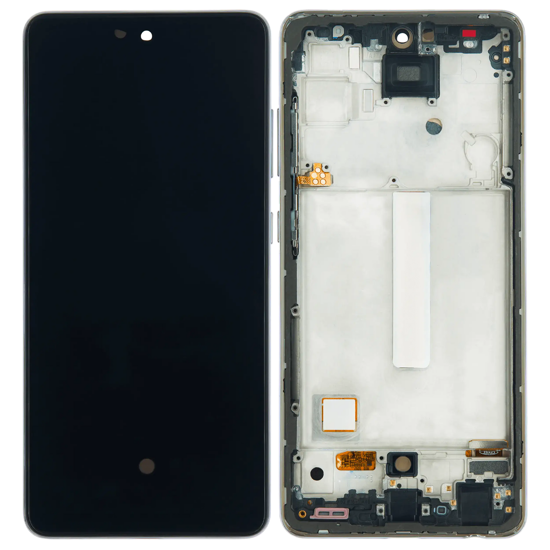 Replacement OLED Assembly With Frame Compatible For Samsung Galaxy A52 4G (A525 / 2021) / A52 5G (A526 / 2021) / A52S 5G (A528 / 2021) (6.36") (Vemake) (Awesome White)