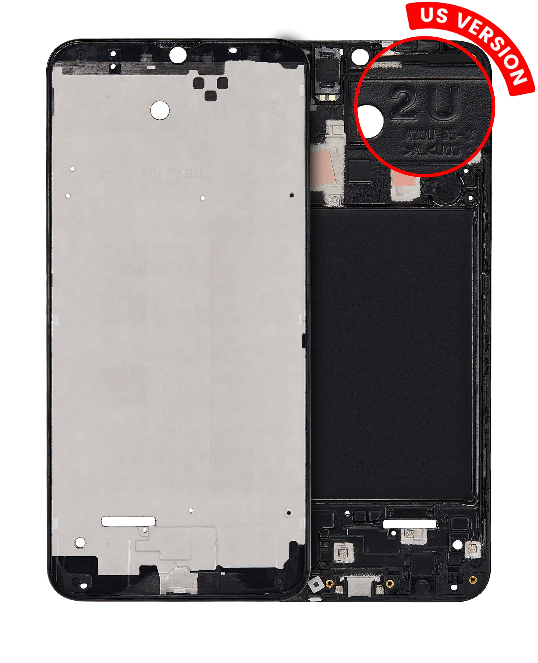 LCD-Frame Compatible For Samsung Galaxy A20 (A205 / 2019) (US Version)