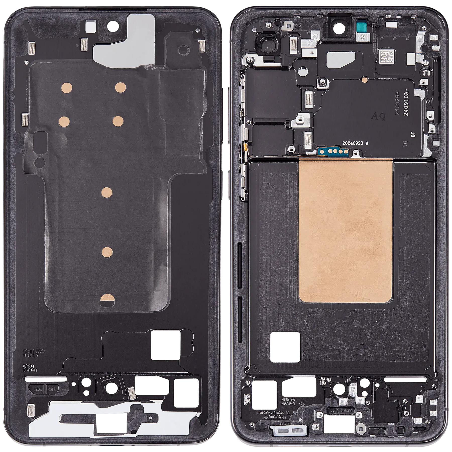 Mid-Frame Housing Compatible For Samsung Galaxy S24 FE 5G (US & International Version) (Graphite)