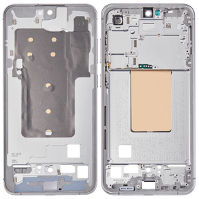 Mid-Frame Housing Compatible For Samsung Galaxy S24 FE 5G (US & International Version) (Gray / Blue / Mint / Yellow)
