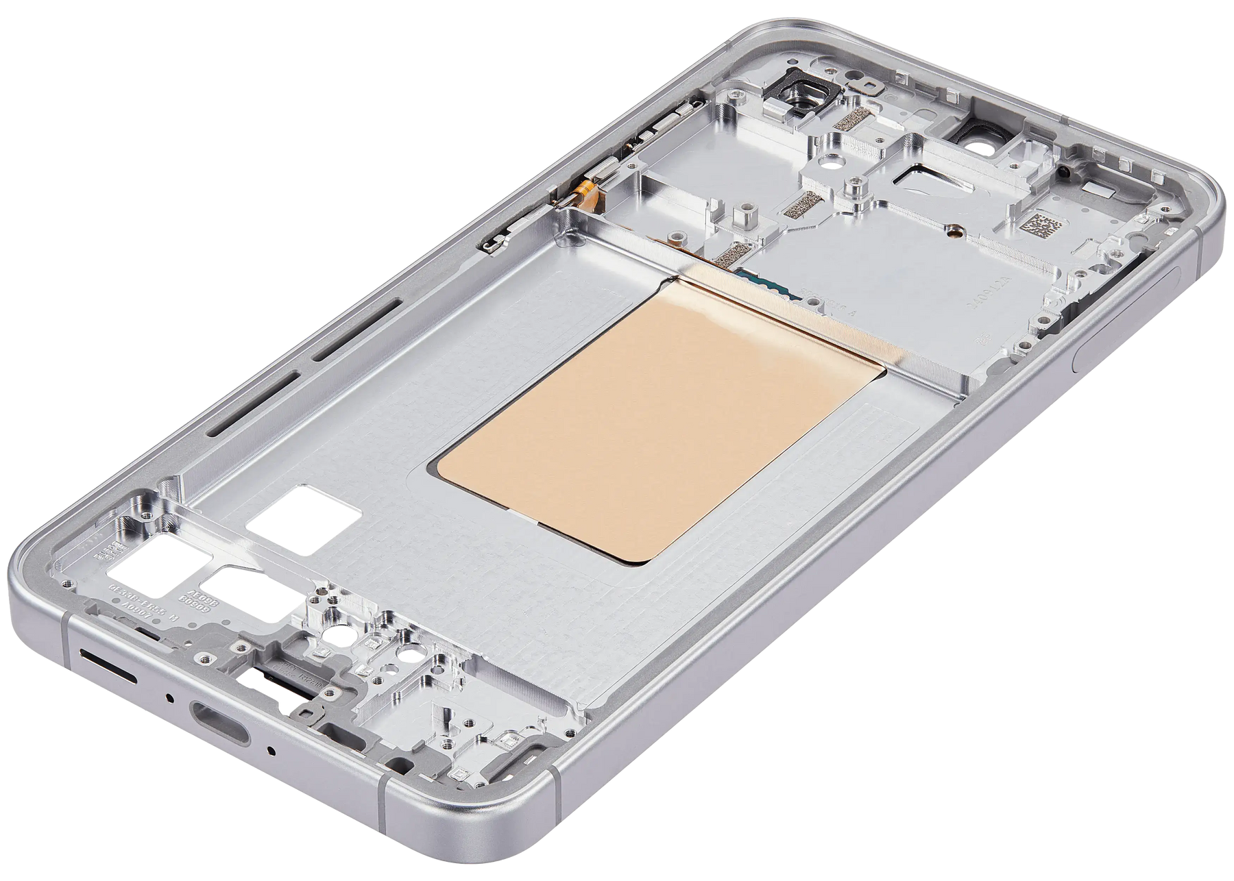 Mid-Frame Housing Compatible For Samsung Galaxy S24 FE 5G (US & International Version) (Gray / Blue / Mint / Yellow)