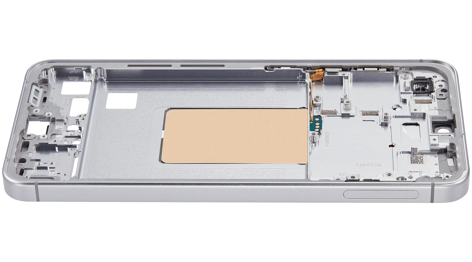 Mid-Frame Housing Compatible For Samsung Galaxy S24 FE 5G (US & International Version) (Gray / Blue / Mint / Yellow)