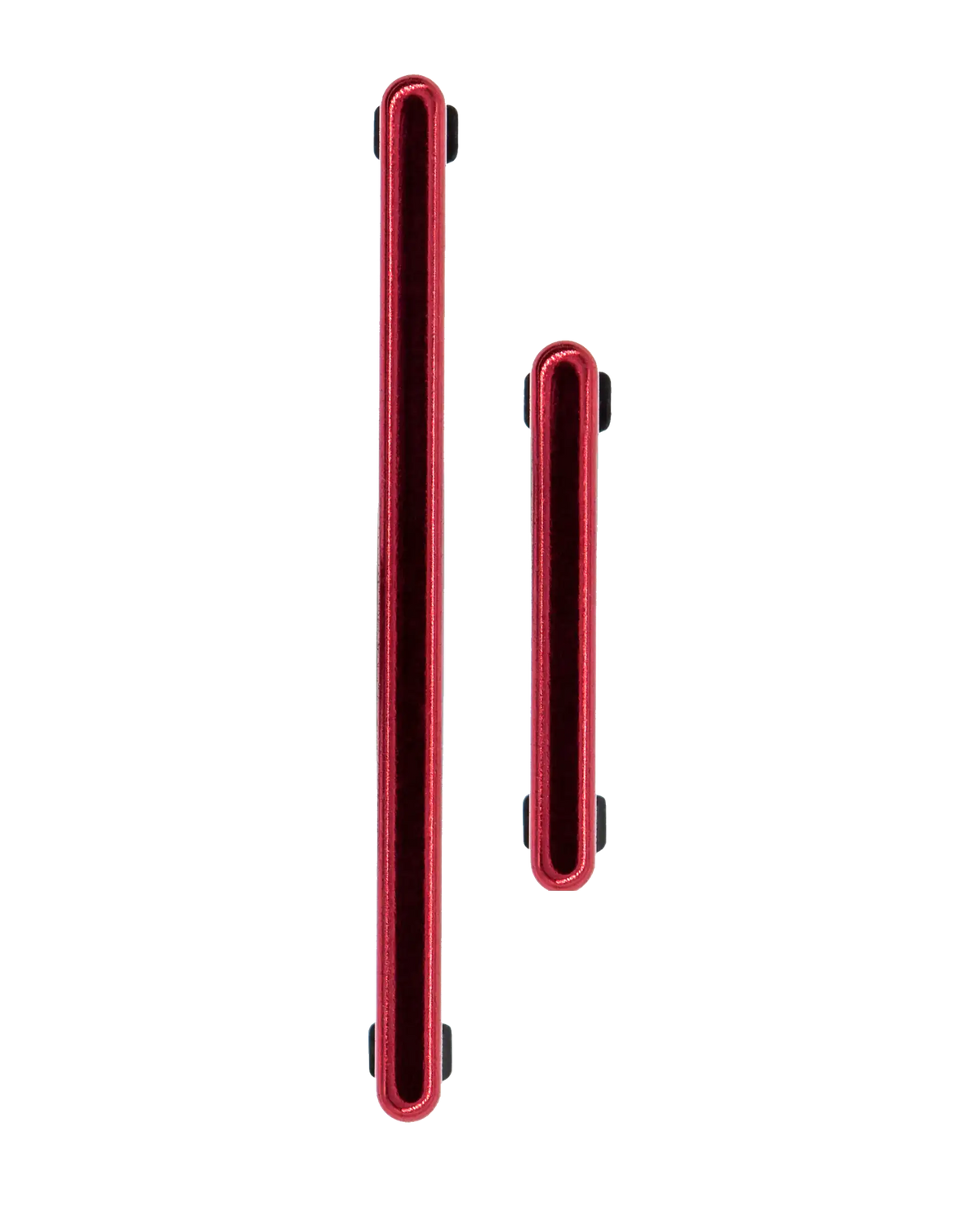 Replacement Hard Buttons (Power / Volume) Compatible For Samsung Galaxy Note 10 (Aura Red)
