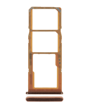 Replacement Dual Sim Card Tray Compatible For Samsung Galaxy A70 (A705 / 2019) (Coral)