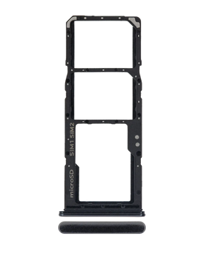 Replacement Dual Sim Card Tray Compatible For Samsung Galaxy A70 (A705 / 2019) (Black)