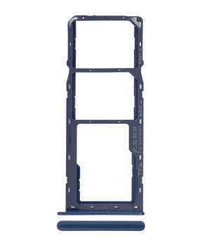 Dual Sim Card Tray Compatible For Samsung Galaxy A10s (A107 / 2019) / A20s (A207 / 2019) (Blue)