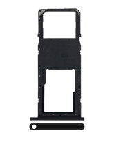 Single Sim Card Tray Compatible For Samsung Galaxy A11 (A115 / 2020) (Black)