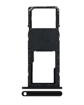 Single Sim Card Tray Compatible For Samsung Galaxy A11 (A115 / 2020) (Black)