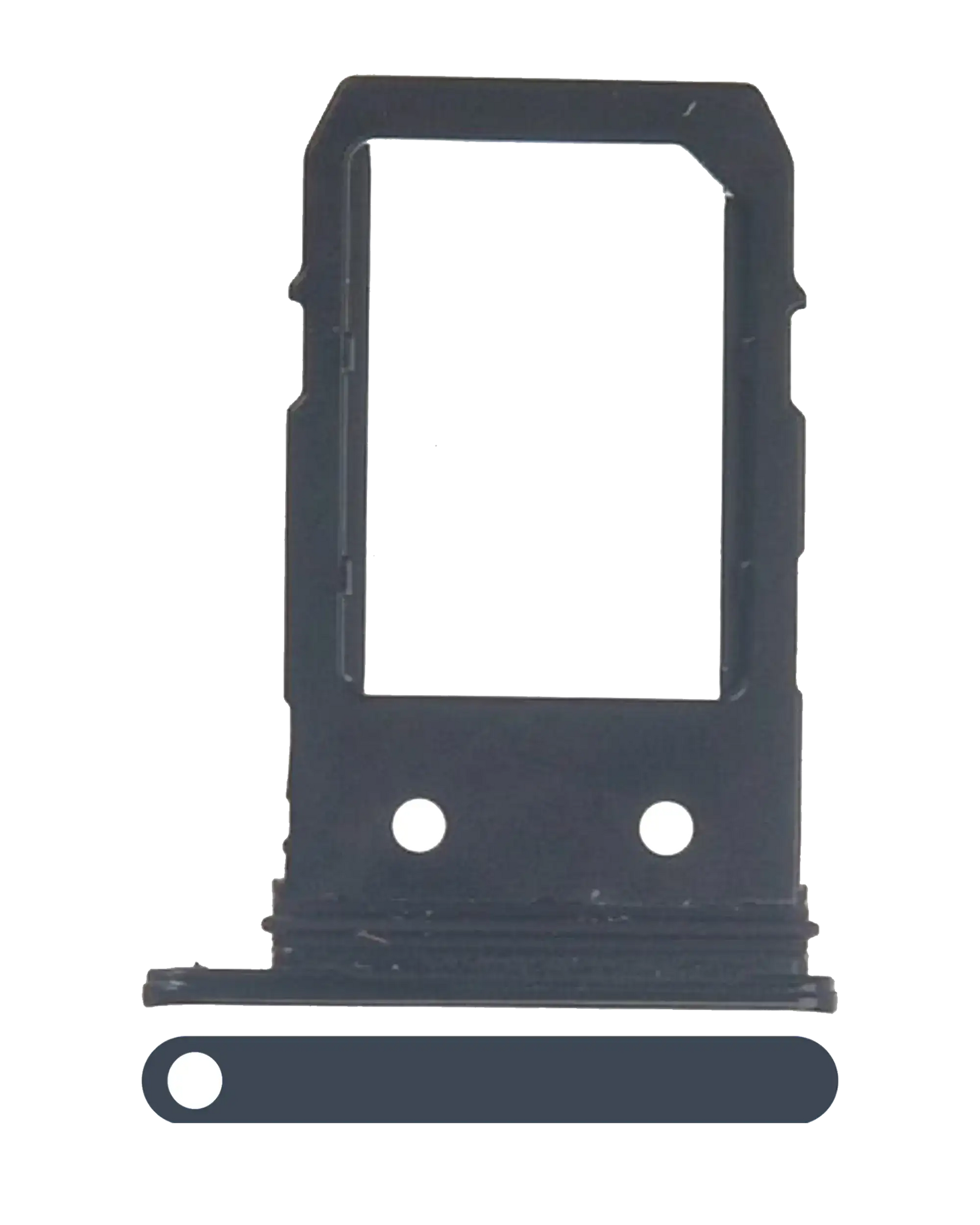 Sim Card Tray Compatible For Google Pixel 3a (Genuine OEM) (Just Black)