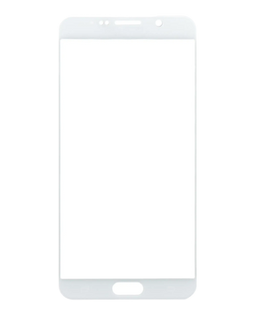 Front Glass Compatible For Samsung Galaxy Note 5 Replacement (White)