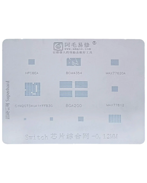 Switch IC Chip Stencils (0.12MM) (Amaoe)