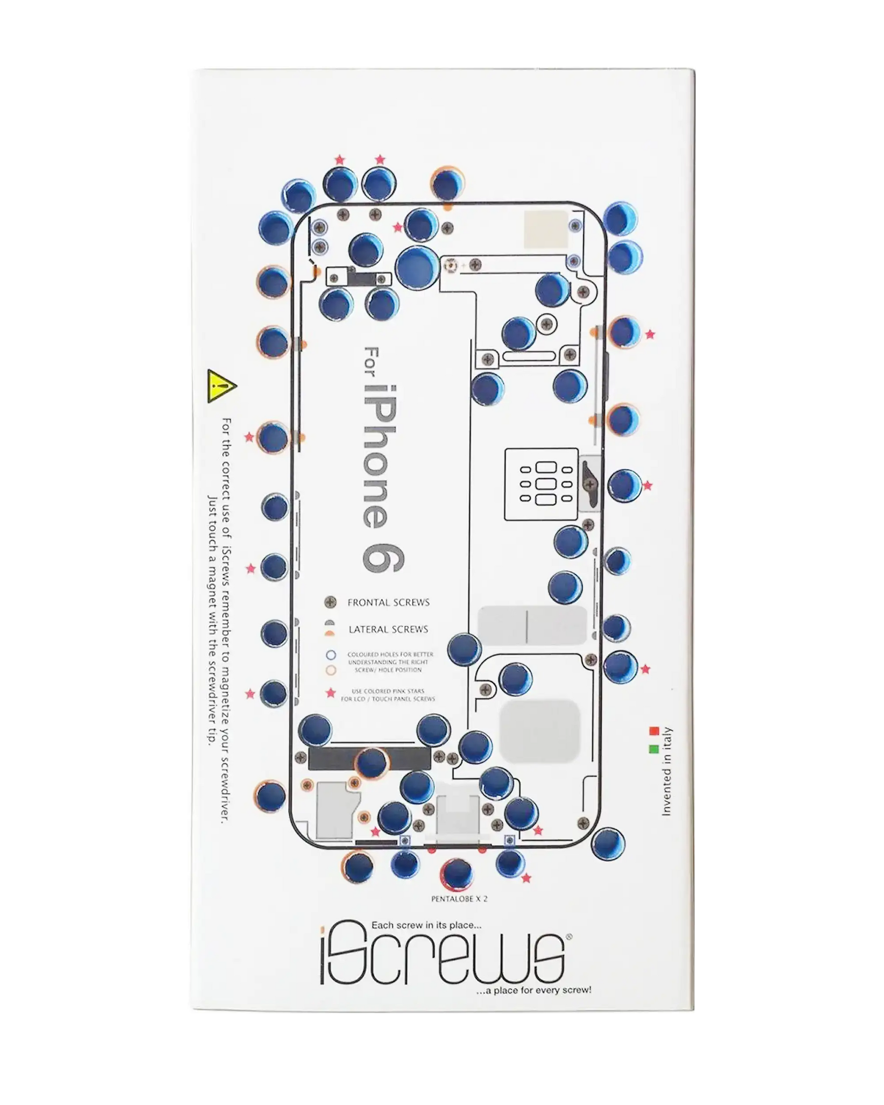 iScrews Position Mat Compatible For iPhone 6 (dottorpod)