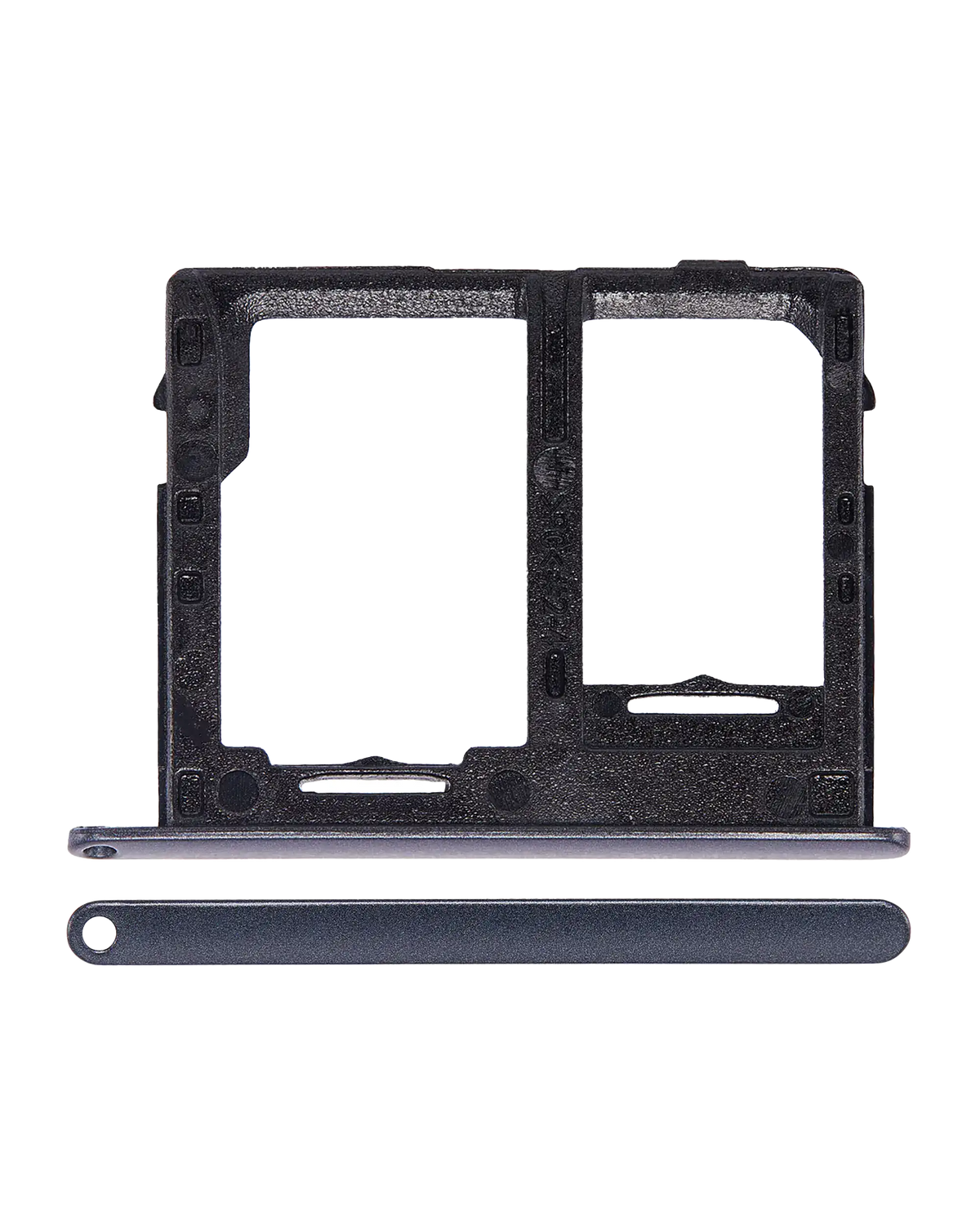 Single Sim Card Tray Replacement Compatible For Samsung Galaxy Tab A 10.1" (T515) (Black)