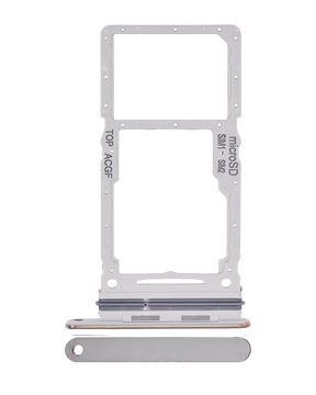 Dual Sim Card Tray Compatible For Samsung Galaxy A73 5G Replacement (A736 / 2022) (White)