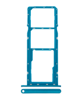 Dual Sim Card Tray Compatible For Samsung Galaxy A01 (A015 / 2020) (Green)