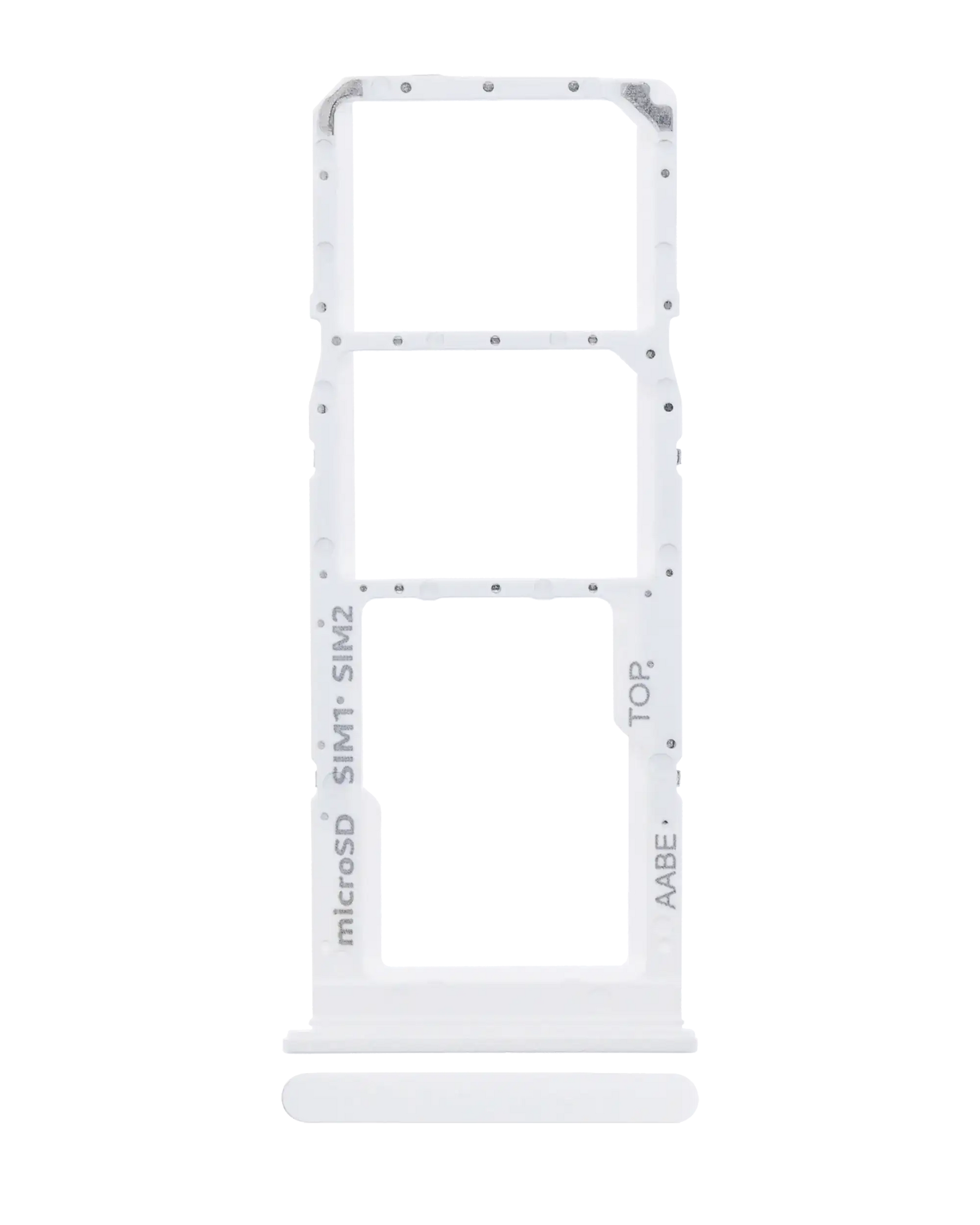 Dual Sim Card Tray Compatible For Samsung Galaxy A02 (A022 / 2020) (White)