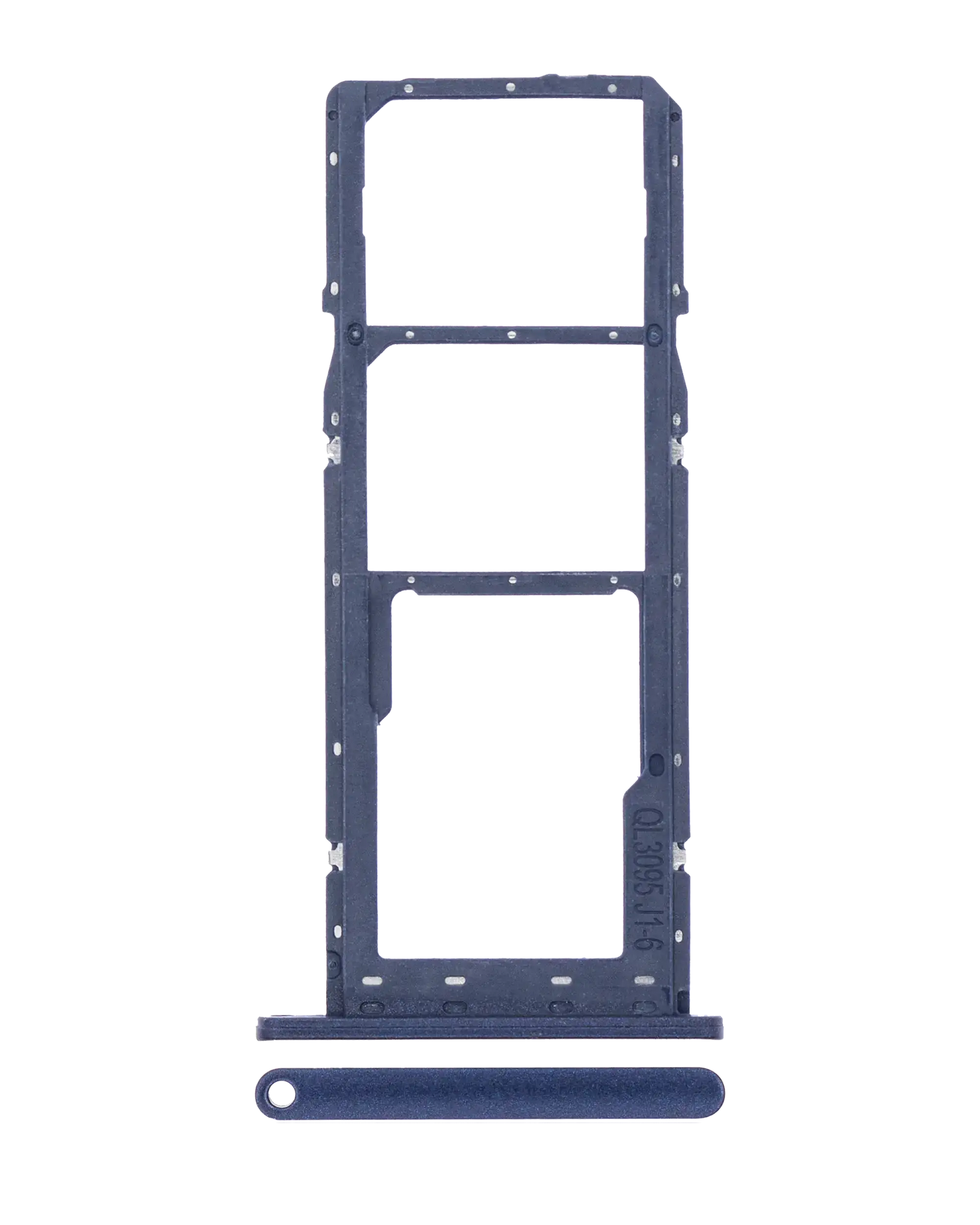 Dual Sim Card Tray Compatible For Samsung Galaxy A02S (A025 / 2020) / A03 (A035 / 2021) (Blue)