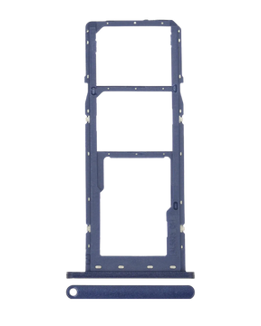 Dual Sim Card Tray Compatible For Samsung Galaxy A03S (A037F / 2021) (Blue)