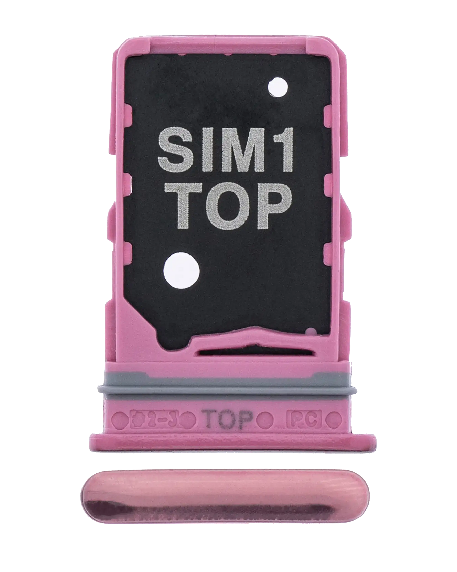 Replacement Dual Sim Card Tray Compatible For Samsung Galaxy A80 (A805 / 2019) (Pink)