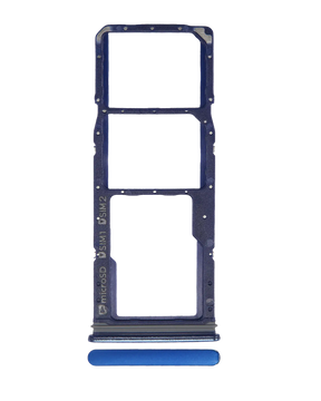 Replacement Dual Sim Card Tray Compatible For Samsung Galaxy A9 (A920 / 2018) (Lemonade Blue)