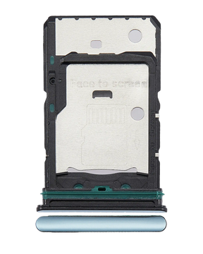Replacement Dual Sim Card Tray Compatible For OnePlus Nord CE 2 5G (Bahama Blue)