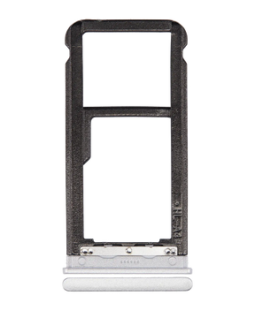 Sim Card Tray Replacement Compatible For Samsung Galaxy Tab A 8.0" 2019 (T295) (LTE Version) (Silver Gray)