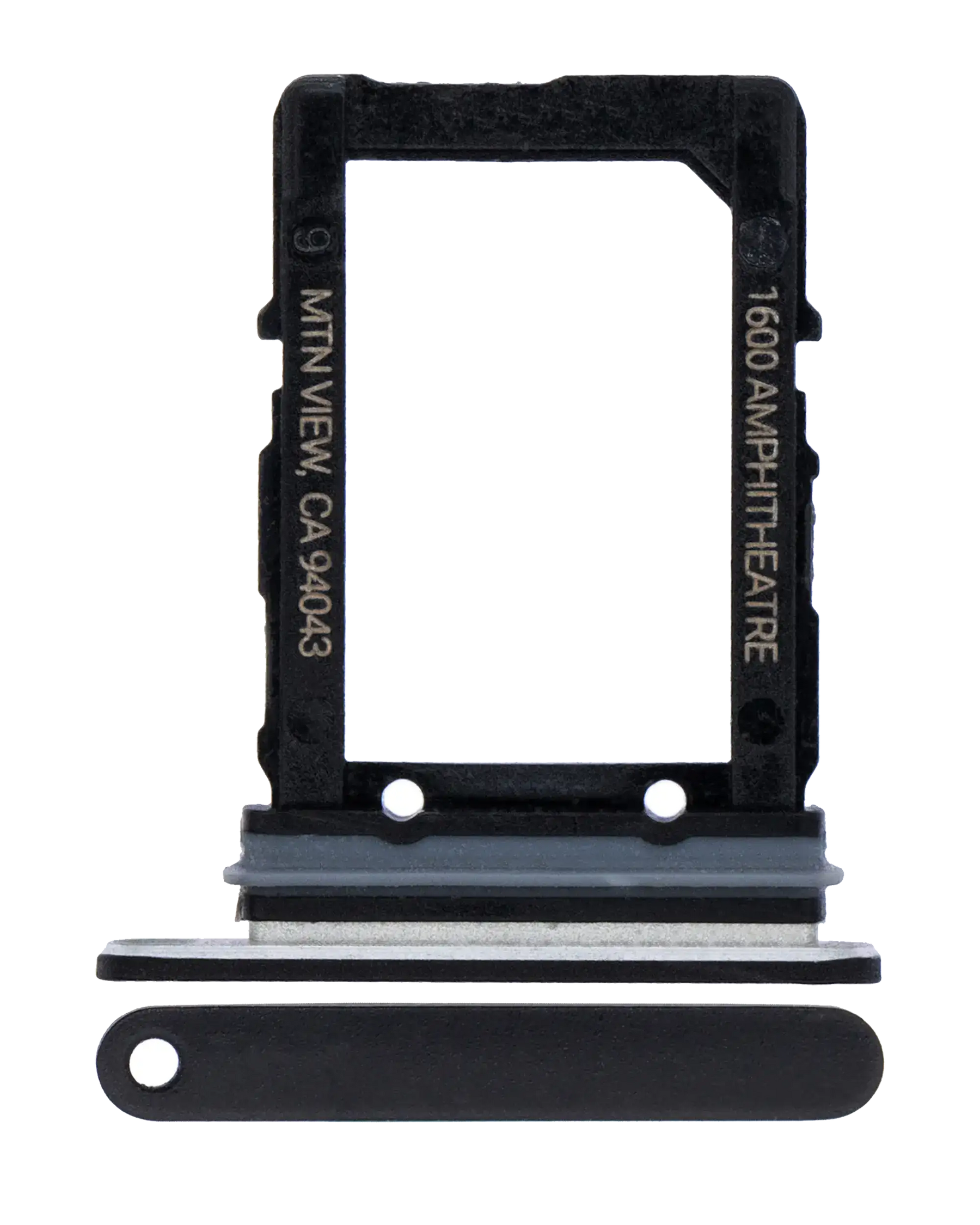 Sim Card Tray Compatible For Google Pixel 2 XL Replacement by Macfactory.in(Black)