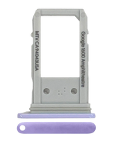 Repacement Sim Card Tray Compatible For Google Pixel 3a (Genuine OEM) (Purple)