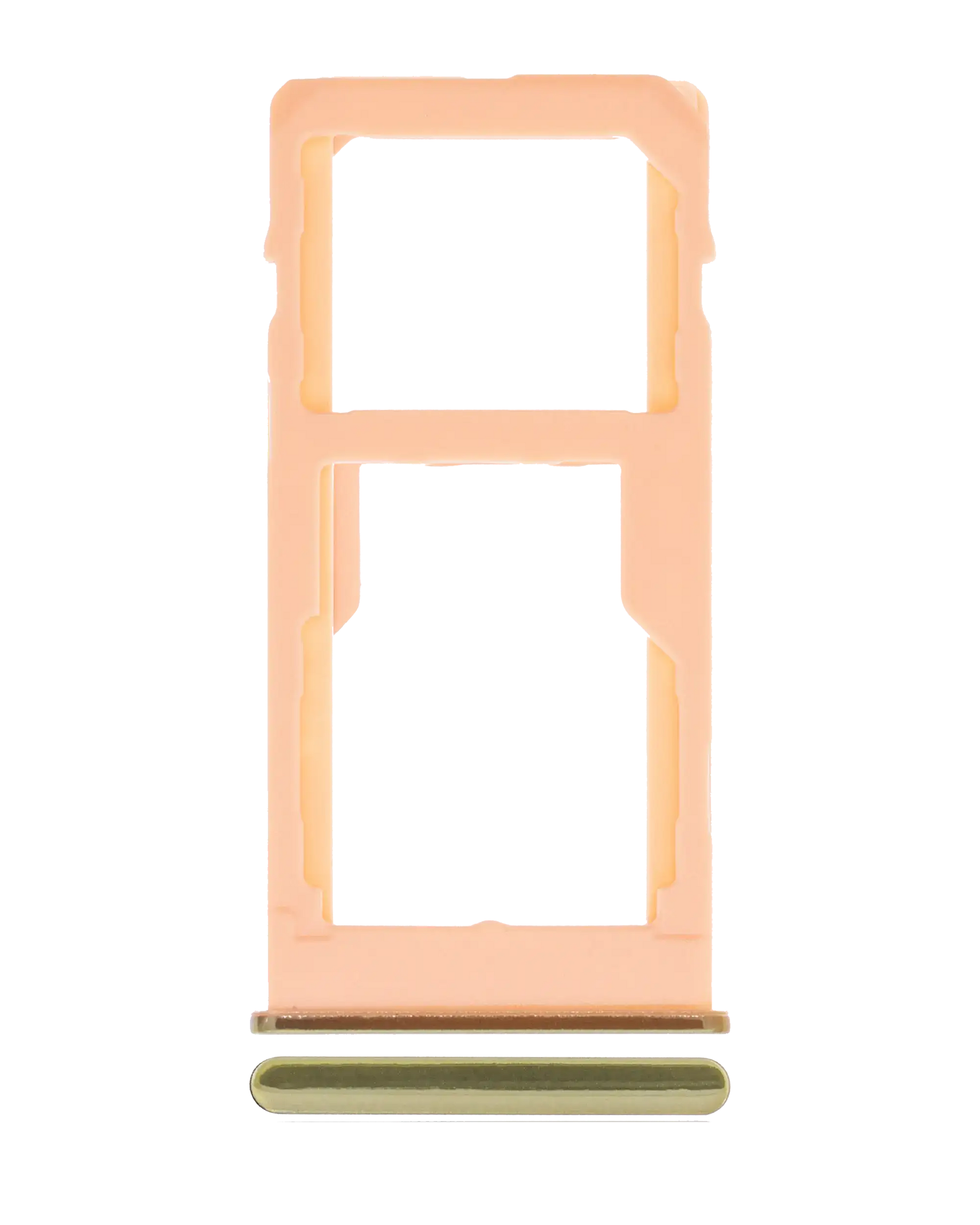 Dual Sim Card Tray Replacement  Compatible For Samsung Galaxy A60 (A606 / 2019) (Cocktail Orange)