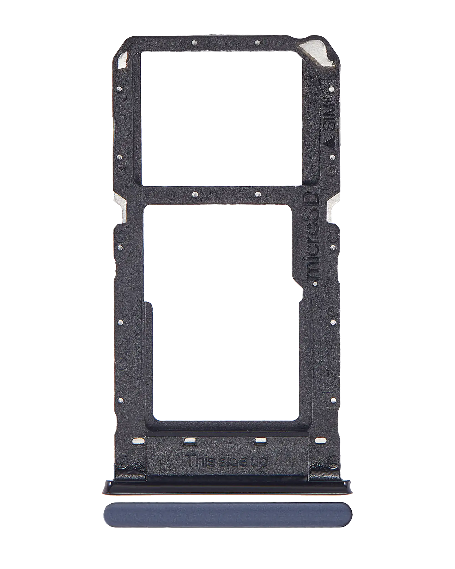 Replacement Single Sim Card Tray Compatible For OnePlus Nord N10 5G by Macfactory.in (Midnight Ice)