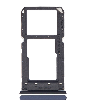 Replacement Single Sim Card Tray Compatible For OnePlus Nord N10 5G by Macfactory.in (Midnight Ice)