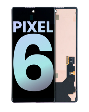 Replacement OLED Assembly With Frame (With Fingerprint Sensor) Compatible For Google Pixel 6 (Genuine OEM) (All Colors)