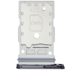 Dual Sim Card Tray Compatible For Samsung Galaxy S25 / S25 Plus (Premium) ((Blue Black)