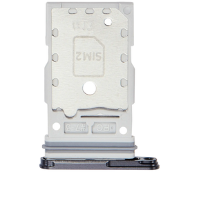 Dual Sim Card Tray Compatible For Samsung Galaxy S25 / S25 Plus (Premium) ((Blue Black)