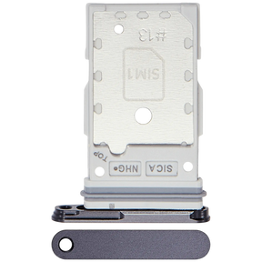 Replacement Dual Sim Card Tray Compatible For Samsung Galaxy S25 / S25 Plus (Premium) (Black)