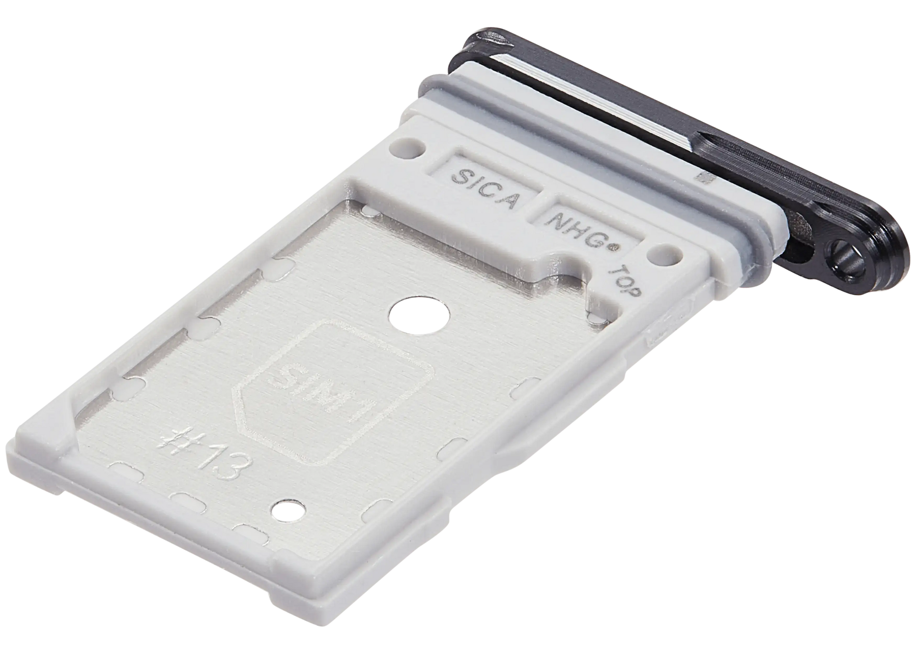 Replacement Dual Sim Card Tray Compatible For Samsung Galaxy S25 / S25 Plus (Premium) (Black)