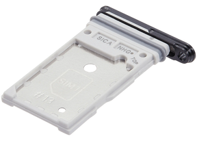 Dual Sim Card Tray Compatible For Samsung Galaxy S25 / S25 Plus (Premium) ((Blue Black)