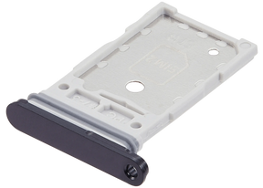 Replacement Dual Sim Card Tray Compatible For Samsung Galaxy S25 / S25 Plus (Premium) (Black)