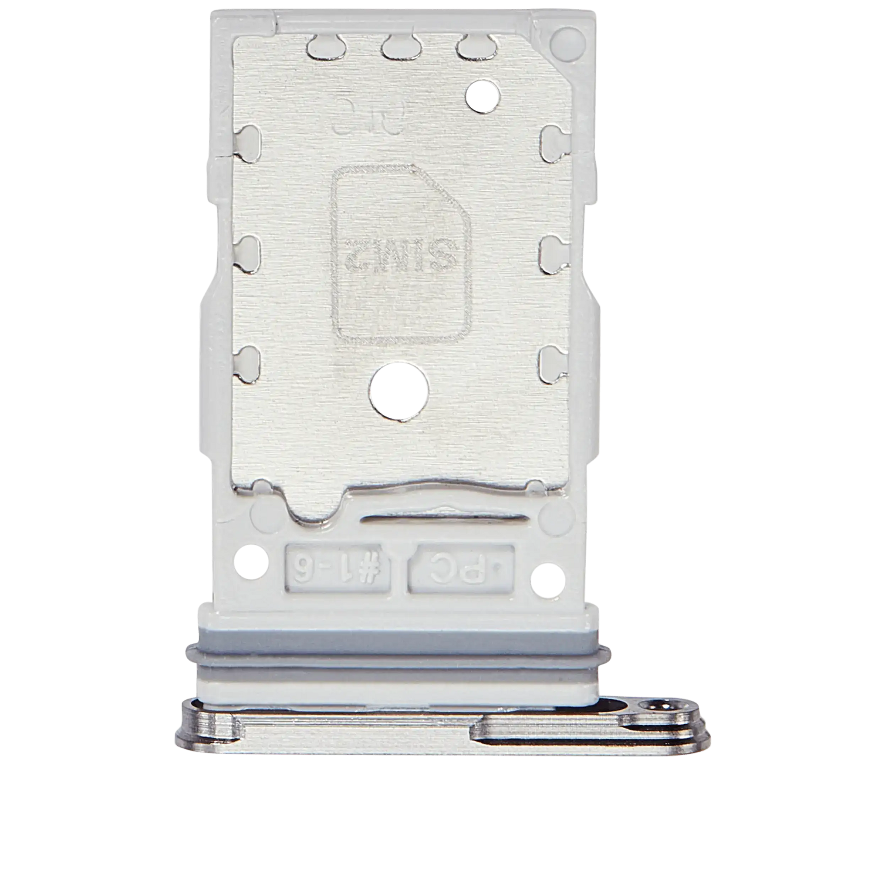 Dual Sim Card Tray Replacement Compatible For Samsung Galaxy S25 / S25 Plus (Premium) (White)