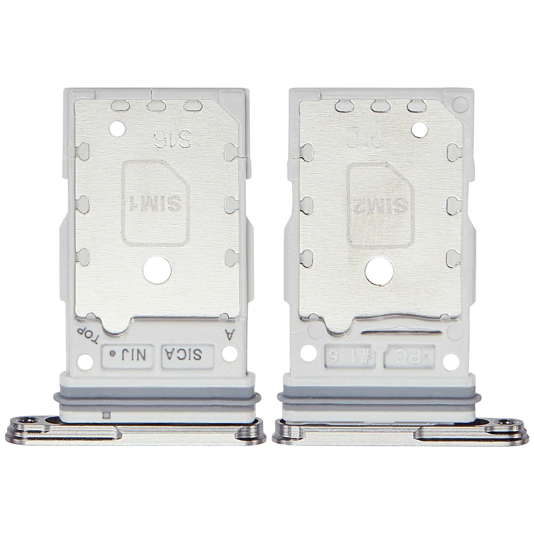 Dual Sim Card Tray Compatible For Samsung Galaxy S25 / S25 Plus Replacement  (Premium) (White)